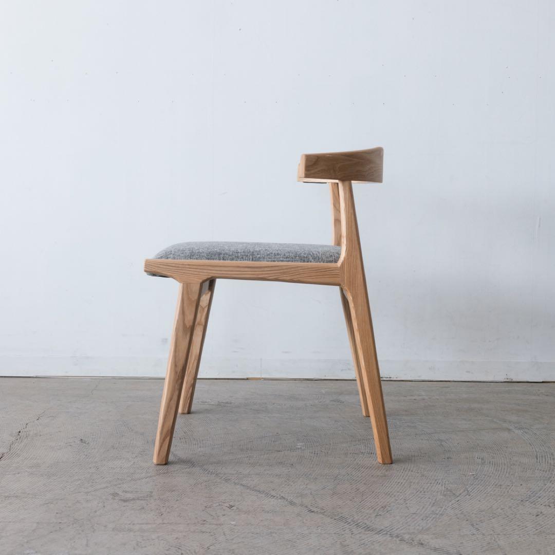 flower ダイニングチェア　ルンバ対応　アッシュ材