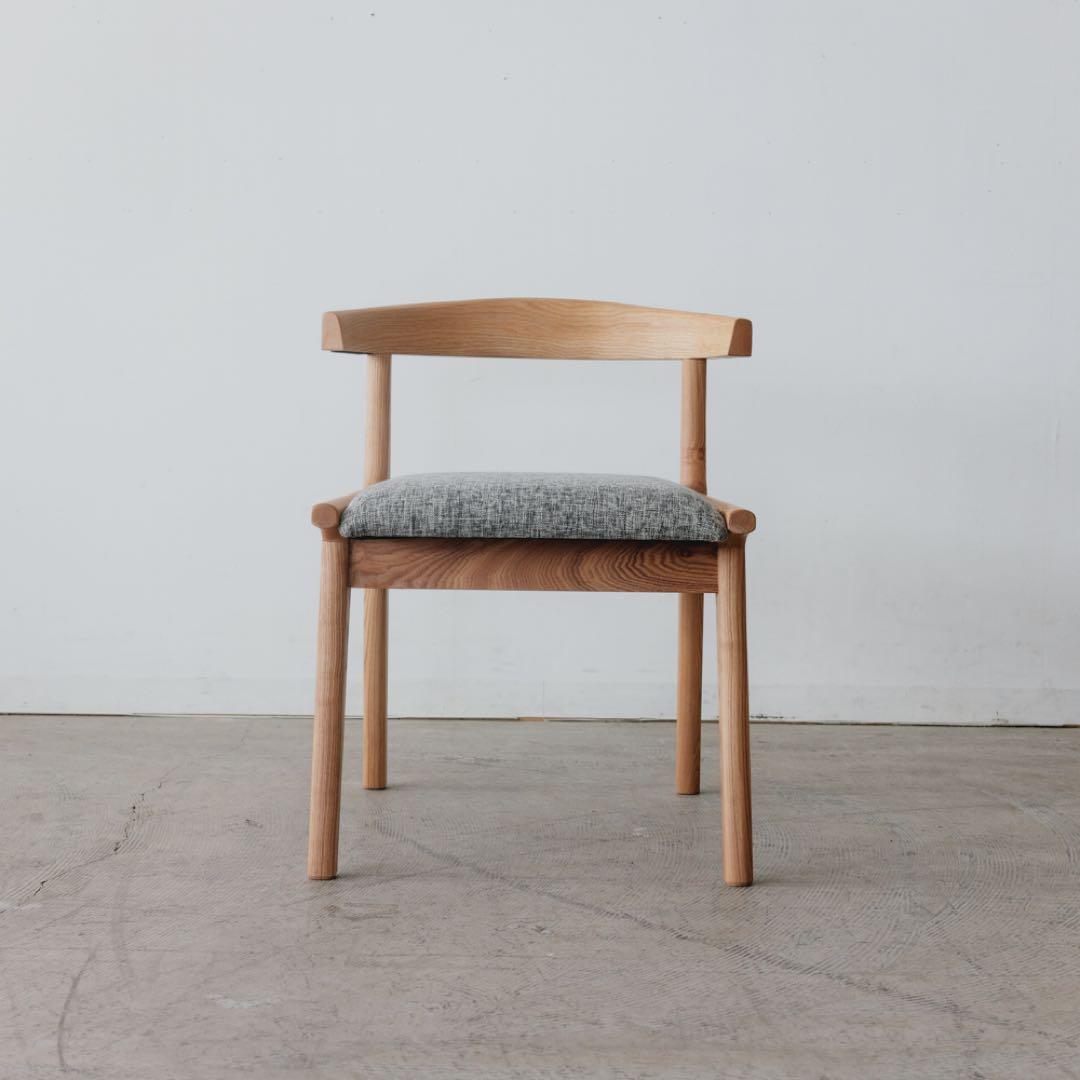 flower ダイニングチェア　ルンバ対応　アッシュ材