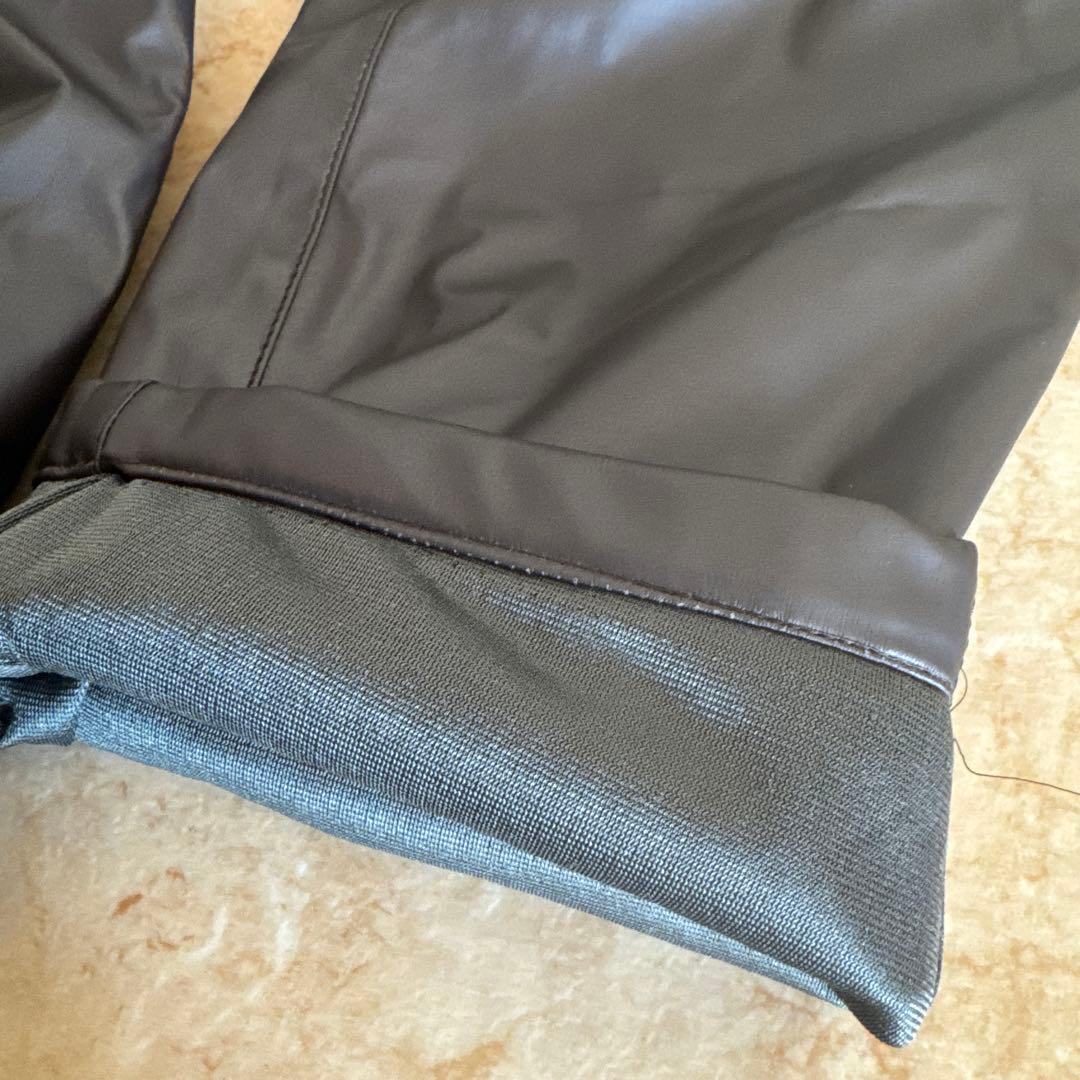 Heal Creek フェイクレザーパンツ88