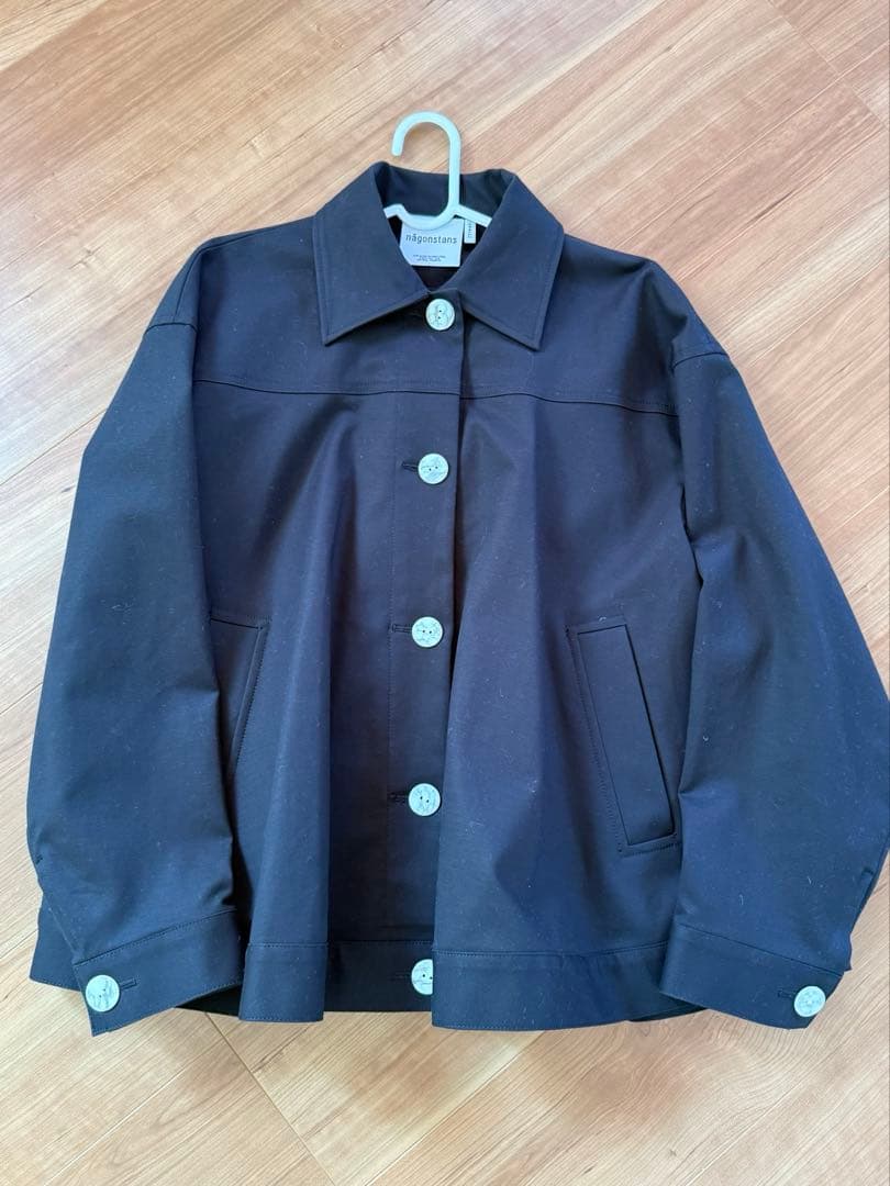 【美品】ナゴンスタンス　ブラックフレアジャケット