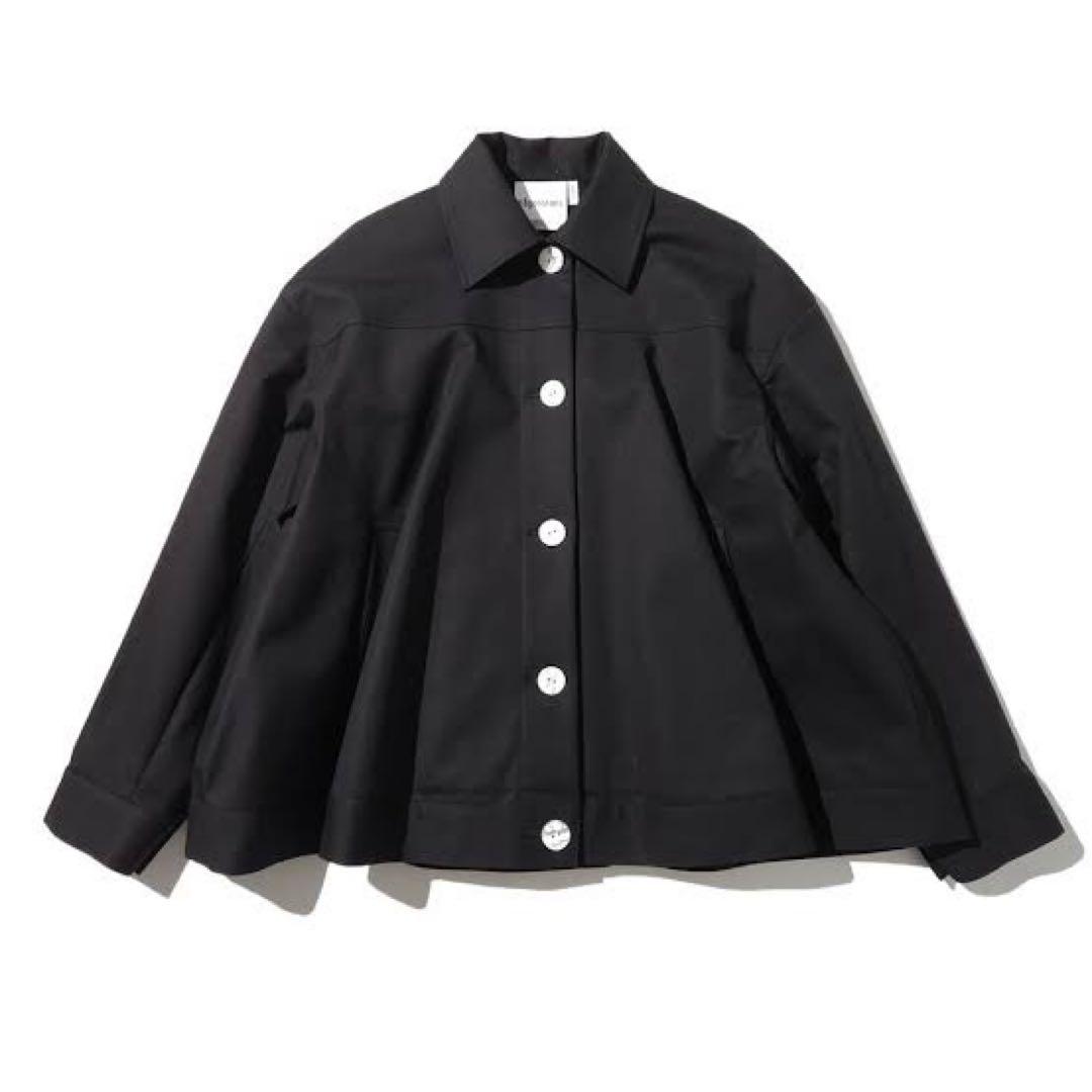 【美品】ナゴンスタンス　ブラックフレアジャケット