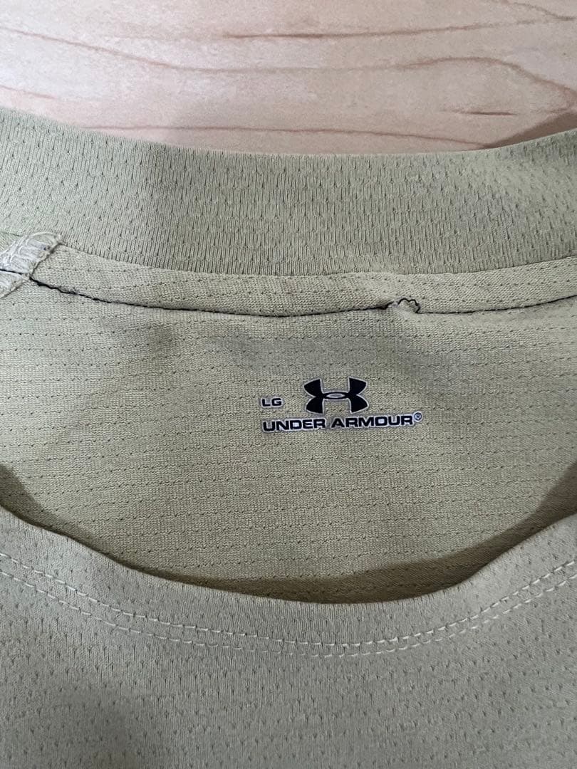 青森山田UNDER ARMOUR 長袖シャツ LG ライトグリーン