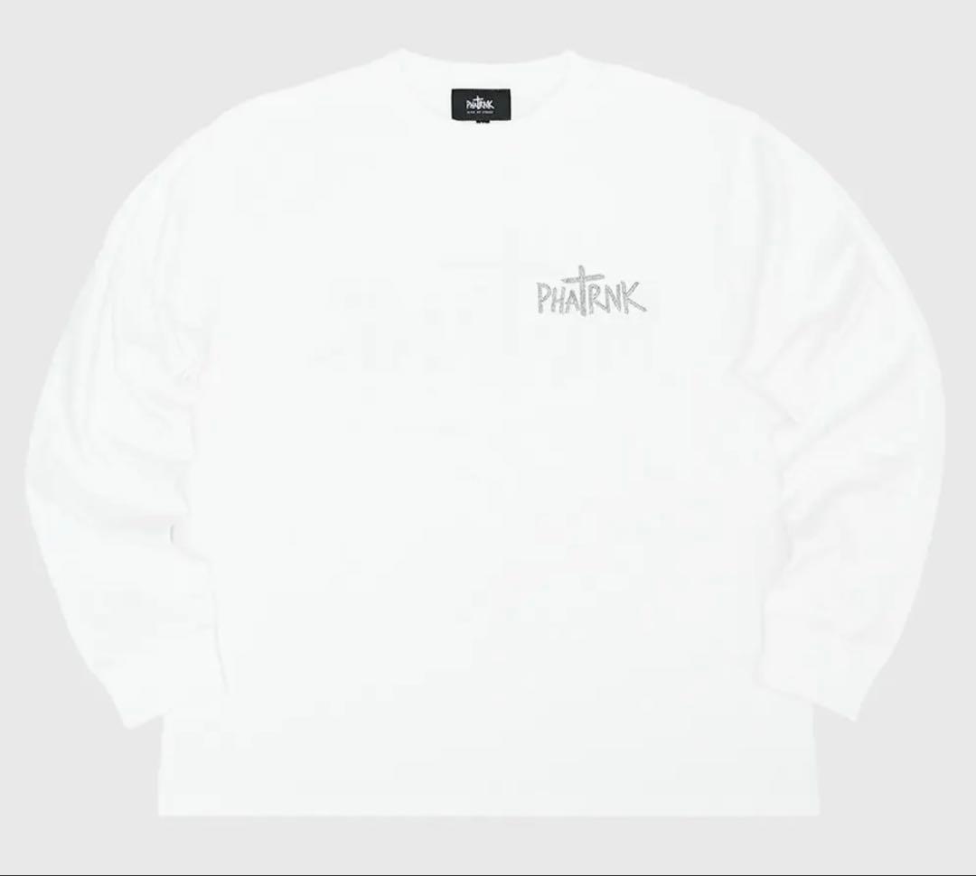 ファットランク　PHATRNK 81024希少　基礎スタッズ　ロンT 白　X L