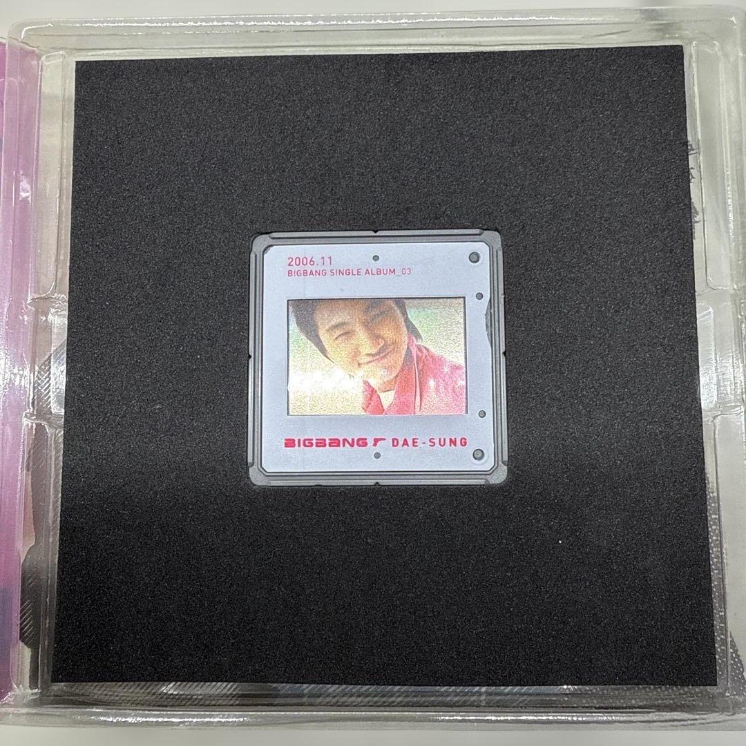 BIGBANG 3rd THIRD SINGLE ALBUM フィルム付