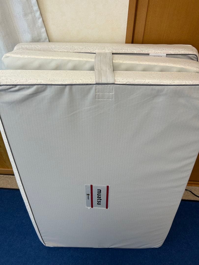 西川　ムアツ布団　三つ折りマットレス　シングル　2フォーム