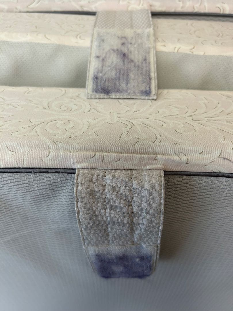 西川　ムアツ布団　三つ折りマットレス　シングル　2フォーム