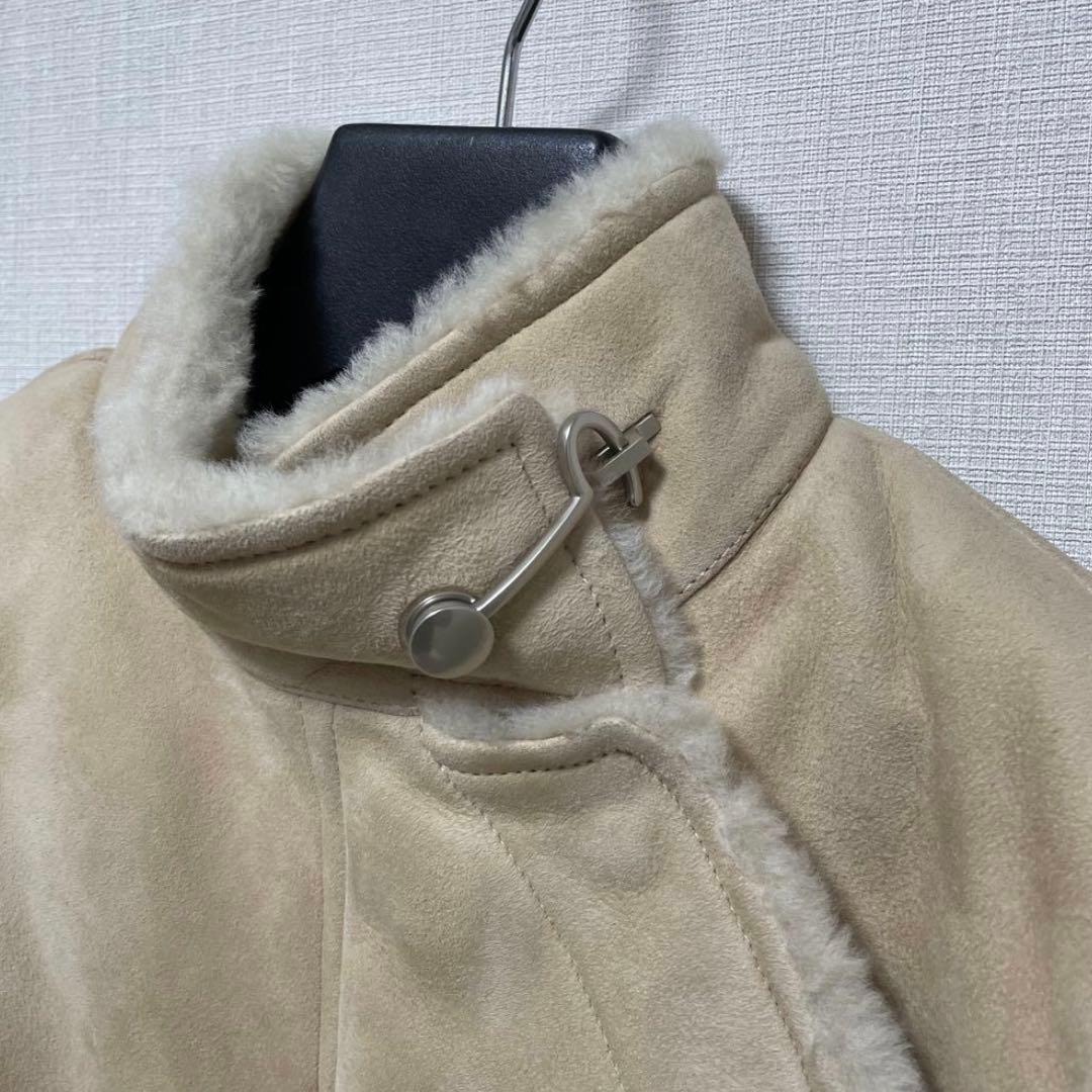 takasu エルメス ムートンベスト ベージュ