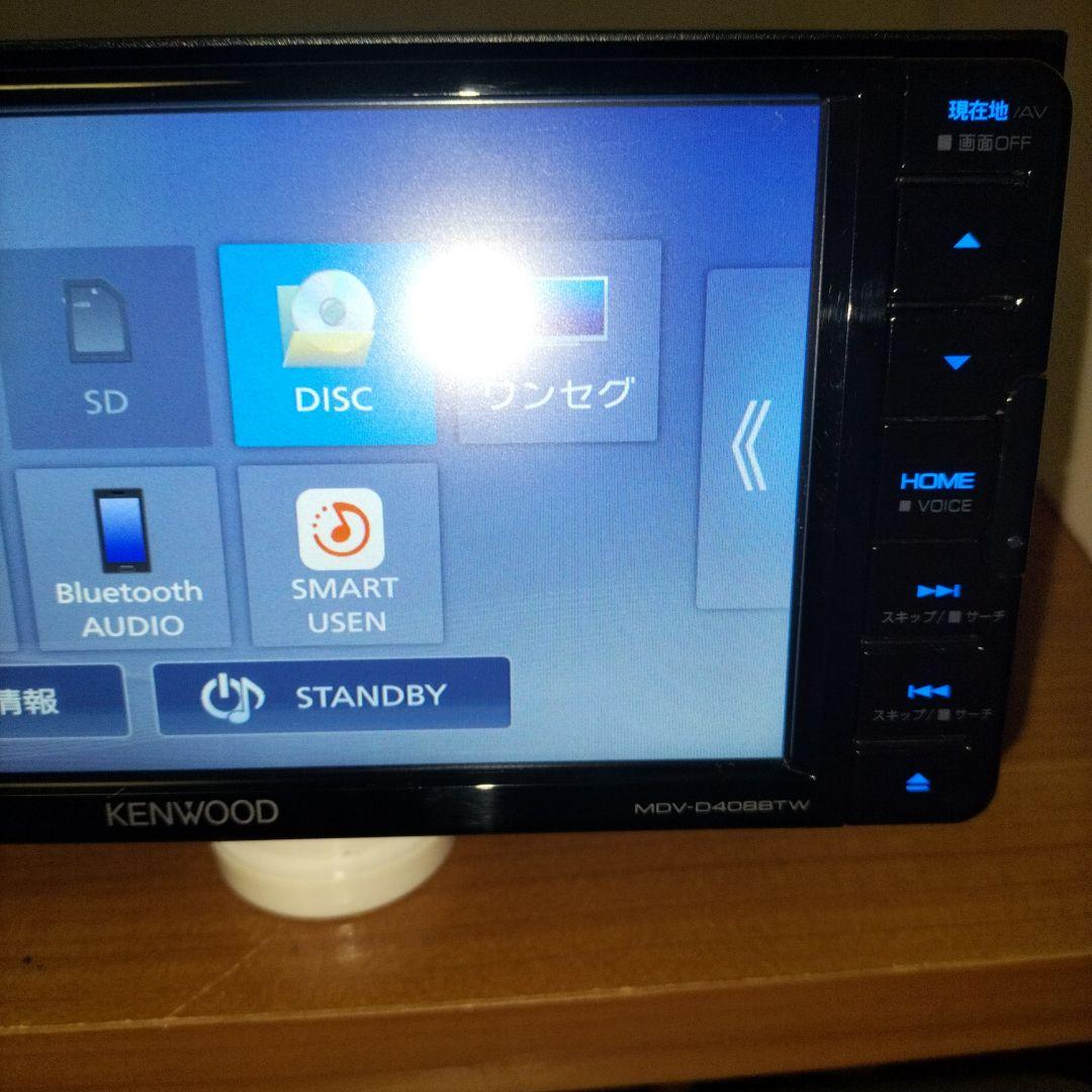 カーナビ KENWOOD MDV-D408BTW