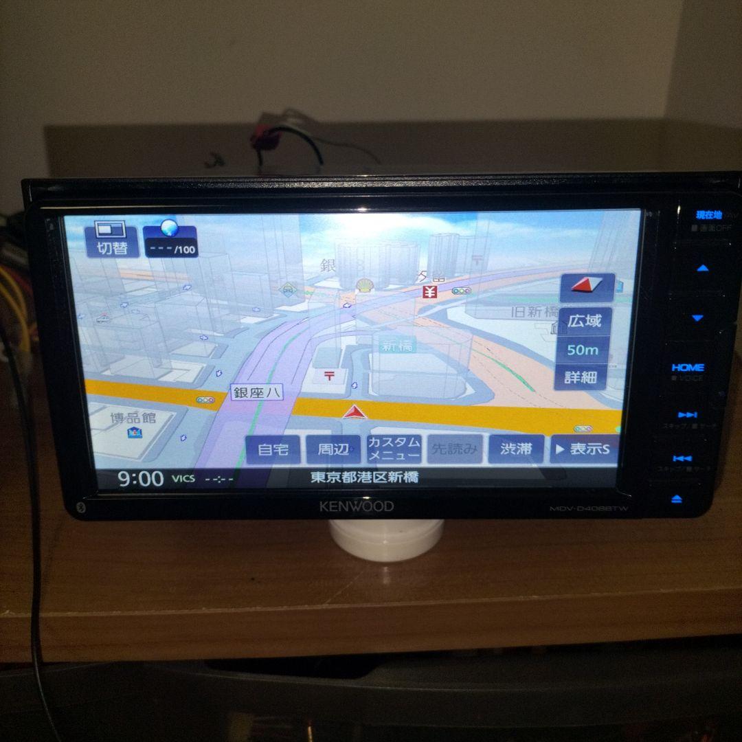 カーナビ KENWOOD MDV-D408BTW