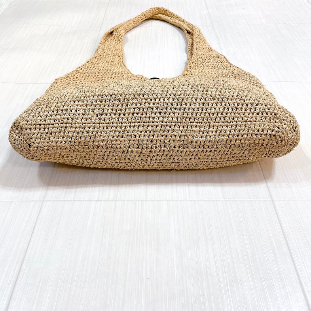 専用 HELEN KAMINSKI ラフィア ショルダーバッグ トートバッグ