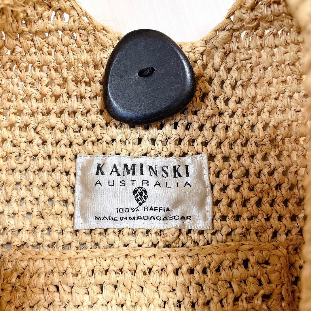 専用 HELEN KAMINSKI ラフィア ショルダーバッグ トートバッグ