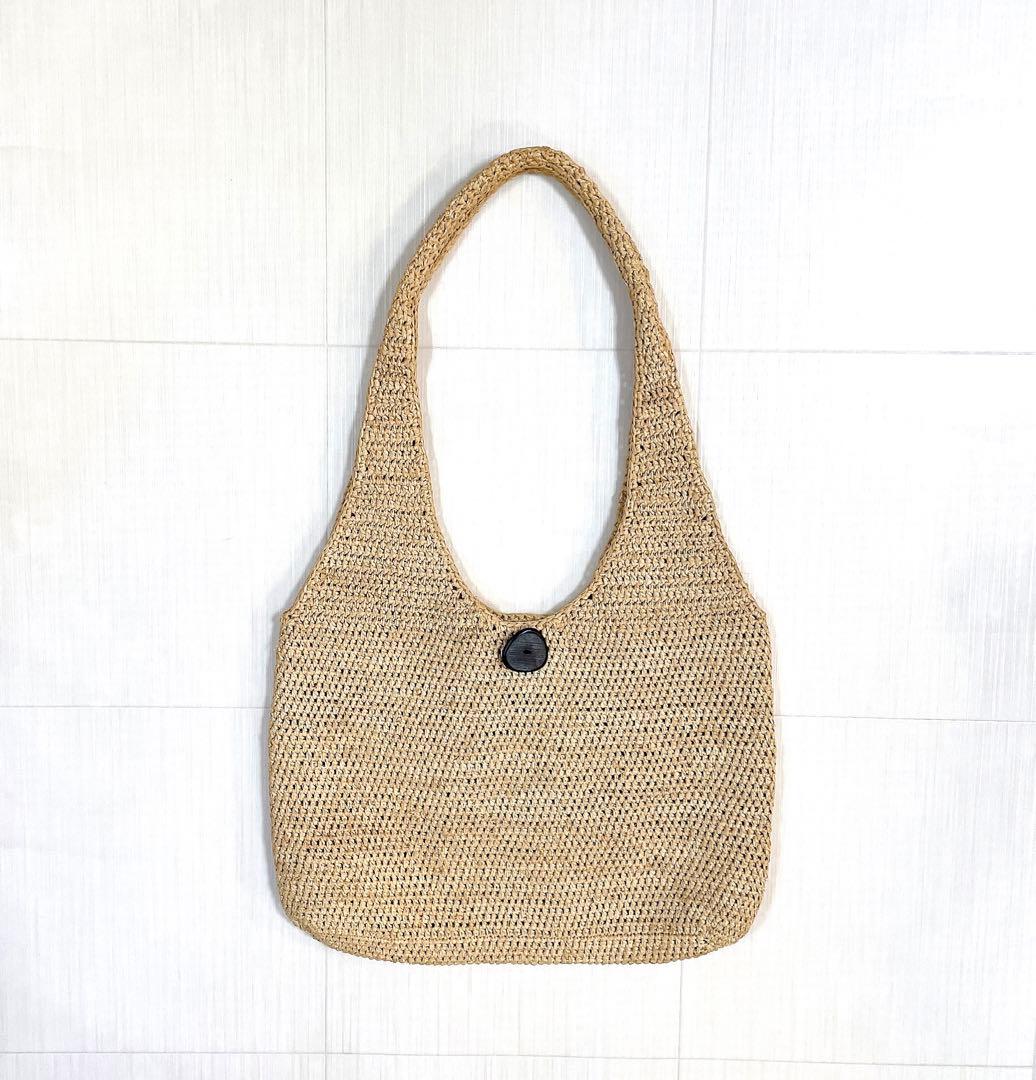 専用 HELEN KAMINSKI ラフィア ショルダーバッグ トートバッグ