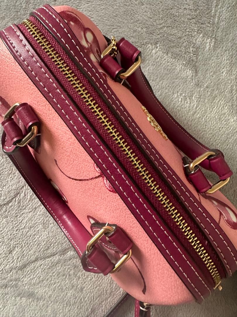 マーブル☆COACH コーチ チェリー クロスボディバッグ