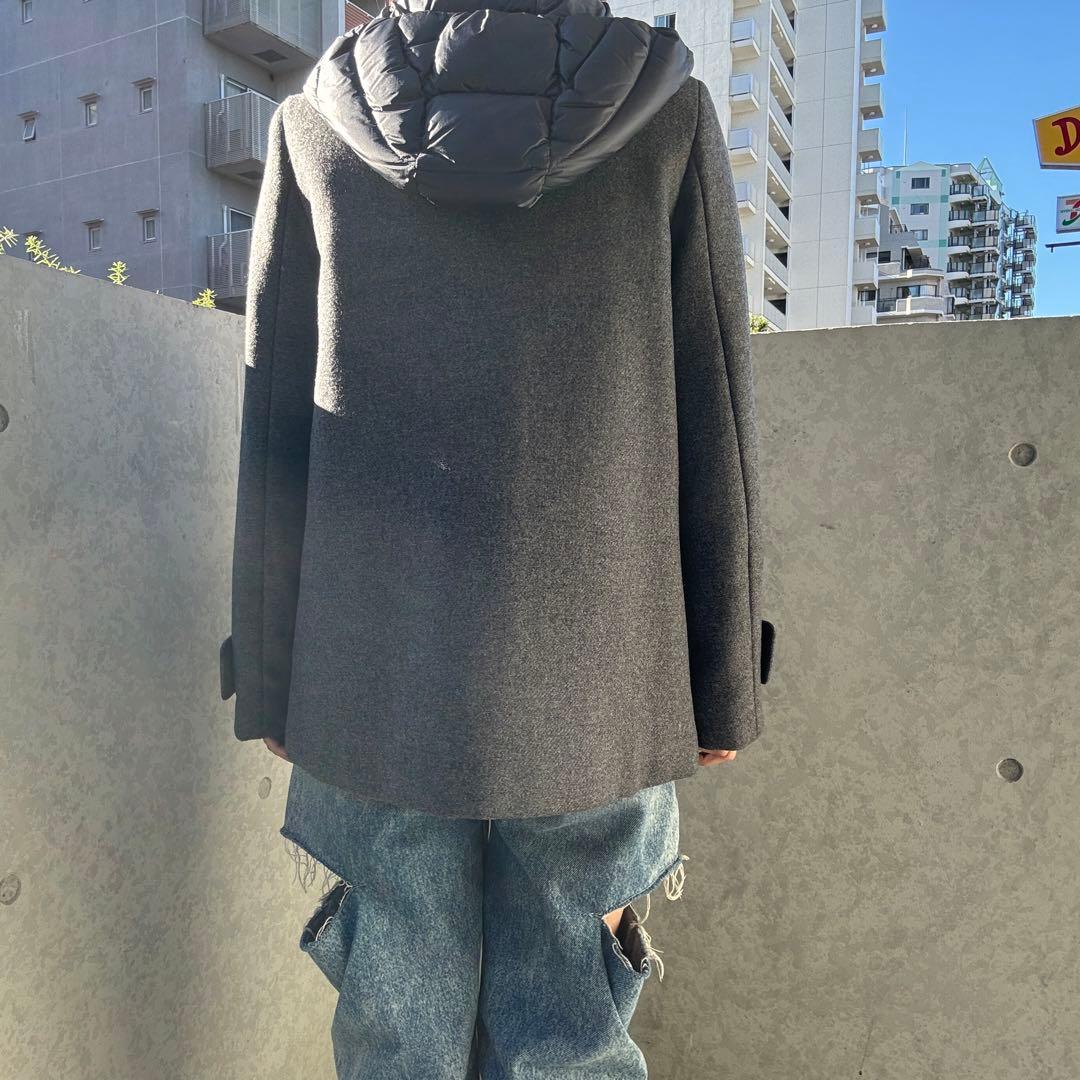 MONCLER モンクレール　ウールコート、ダウンベストライナー付　ハンガーあり