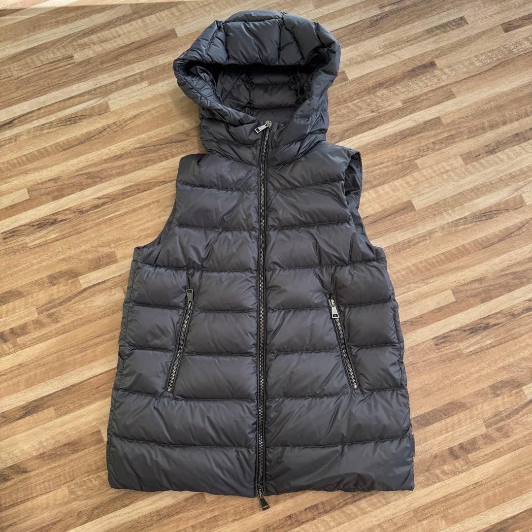 MONCLER モンクレール　ウールコート、ダウンベストライナー付　ハンガーあり