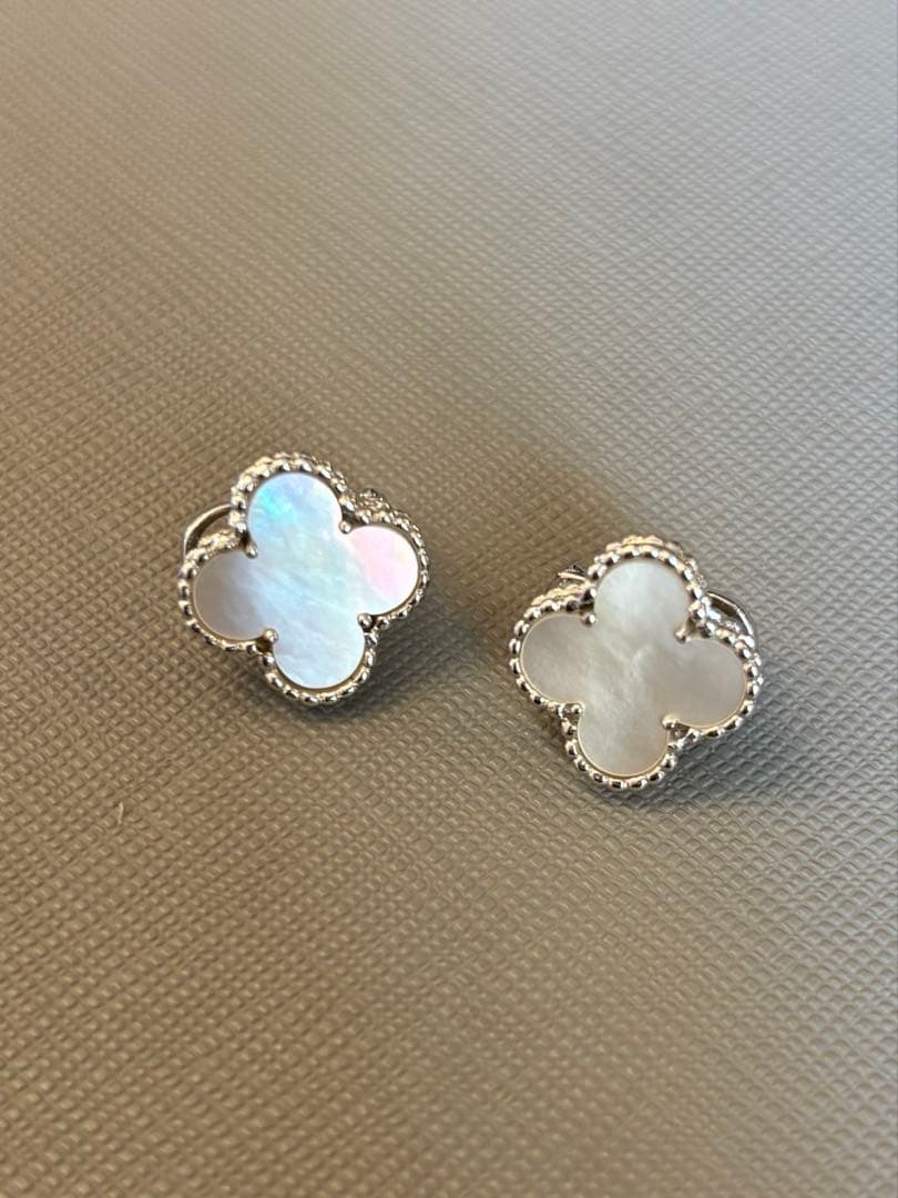 Van Cleef & Arpels ヴィンテージアルハンブラ ピアス　WG