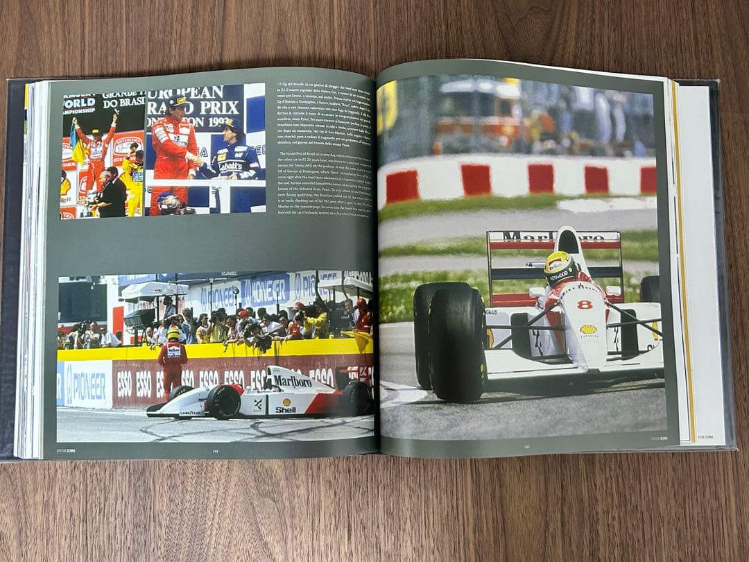 アイルトン・セナ　プロフィールフォトブック　マクラーレン