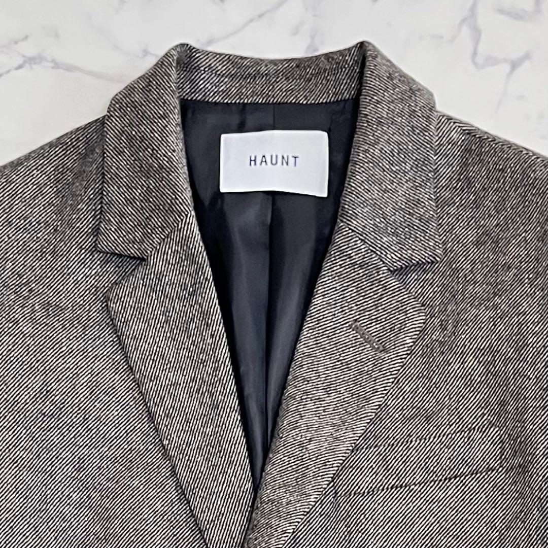 【本日限定価格】HAUNT ハウント ツイードジャケット ジャコット はおり38