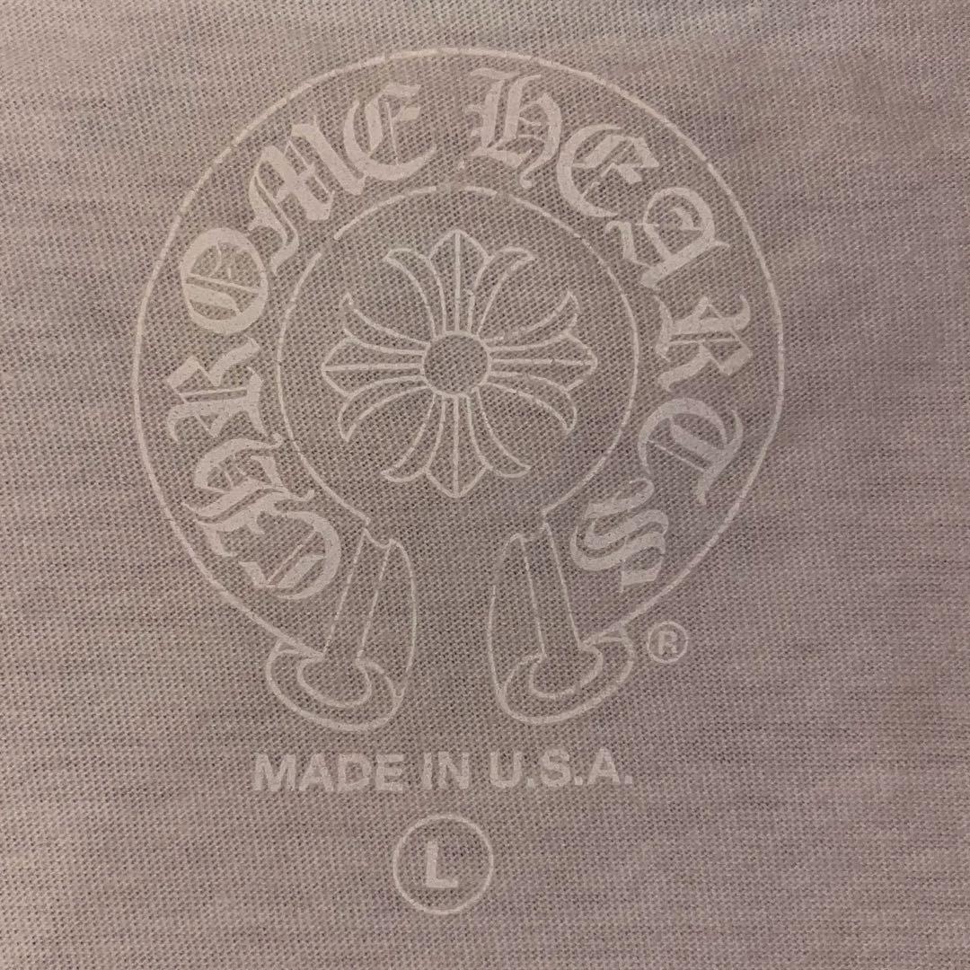 天*木様 【正規品】Chrome Hearts ロングスリーブT袖ロゴ USA製