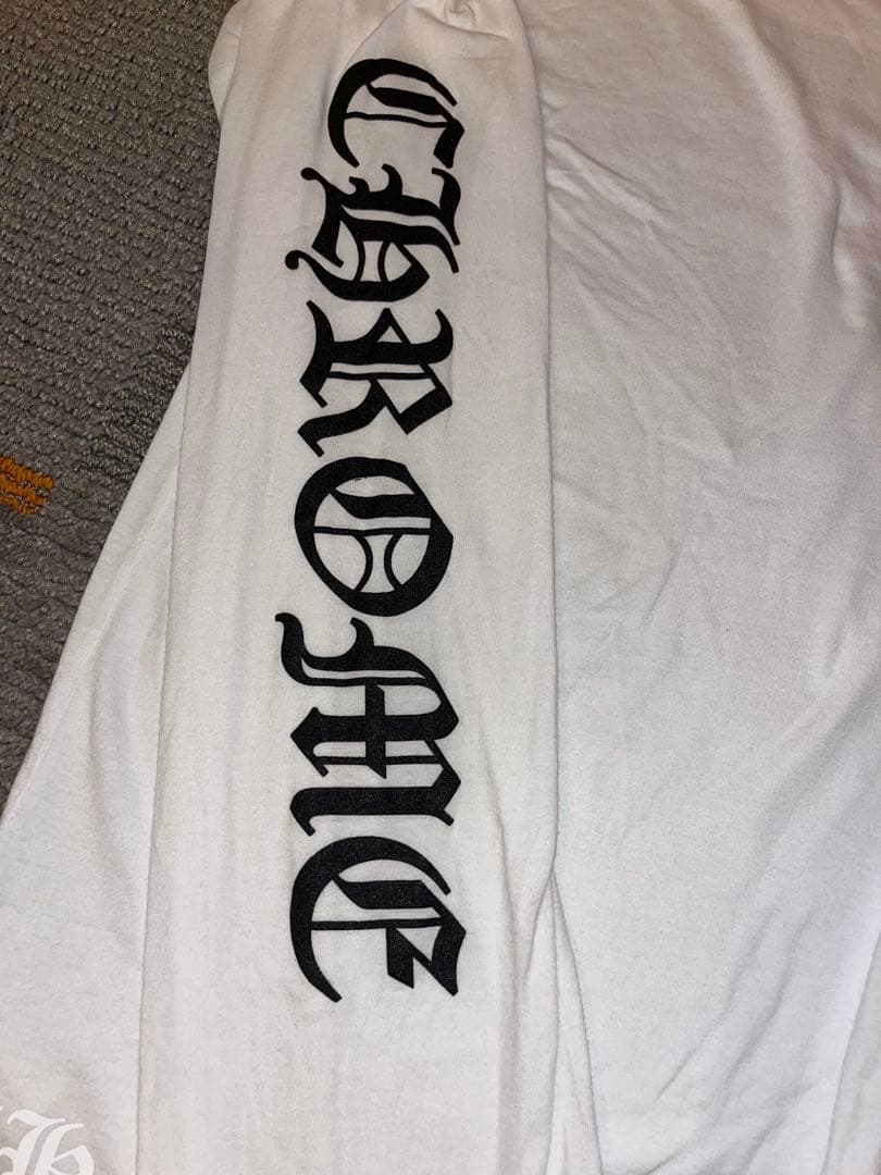 天*木様 【正規品】Chrome Hearts ロングスリーブT袖ロゴ USA製