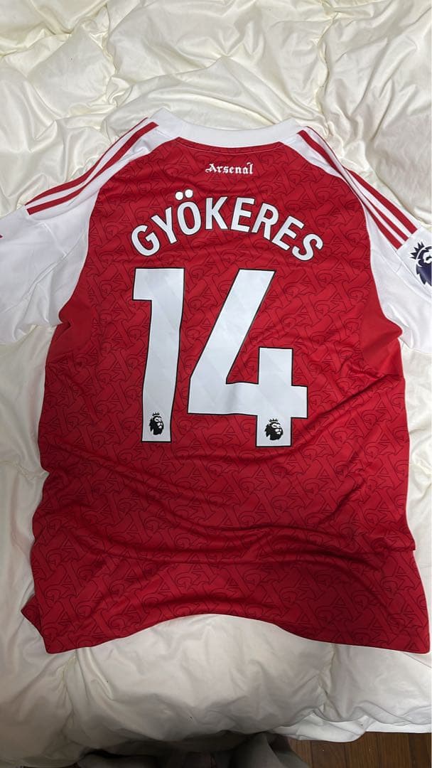 アーセナルホームユニフォーム　ギョケレシュ　2XL