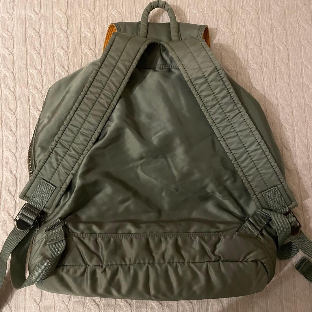 【極美品✨】ポーター タンカー 巾着 リュック バッグパック セージグリーン