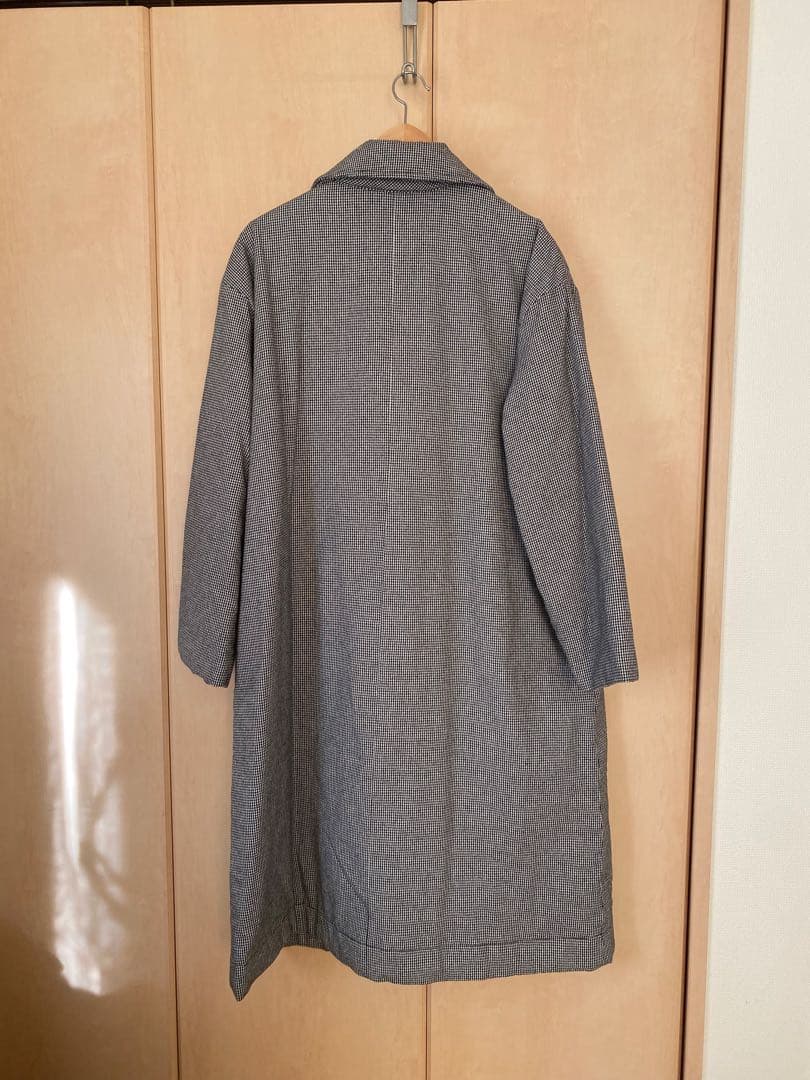 el：ment ×山本祐布子　中わた入りジャケットコート ギンガムチェック