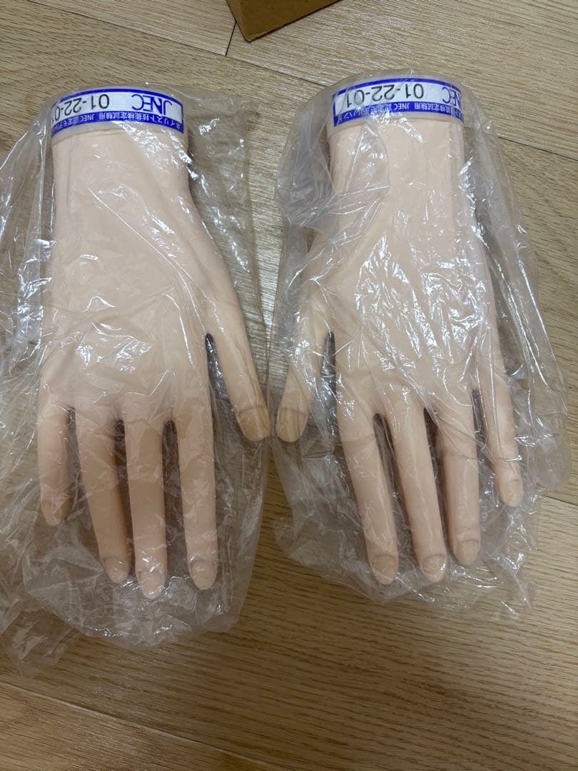 ネイル検定 認定モデルハンド　10本骨折なし