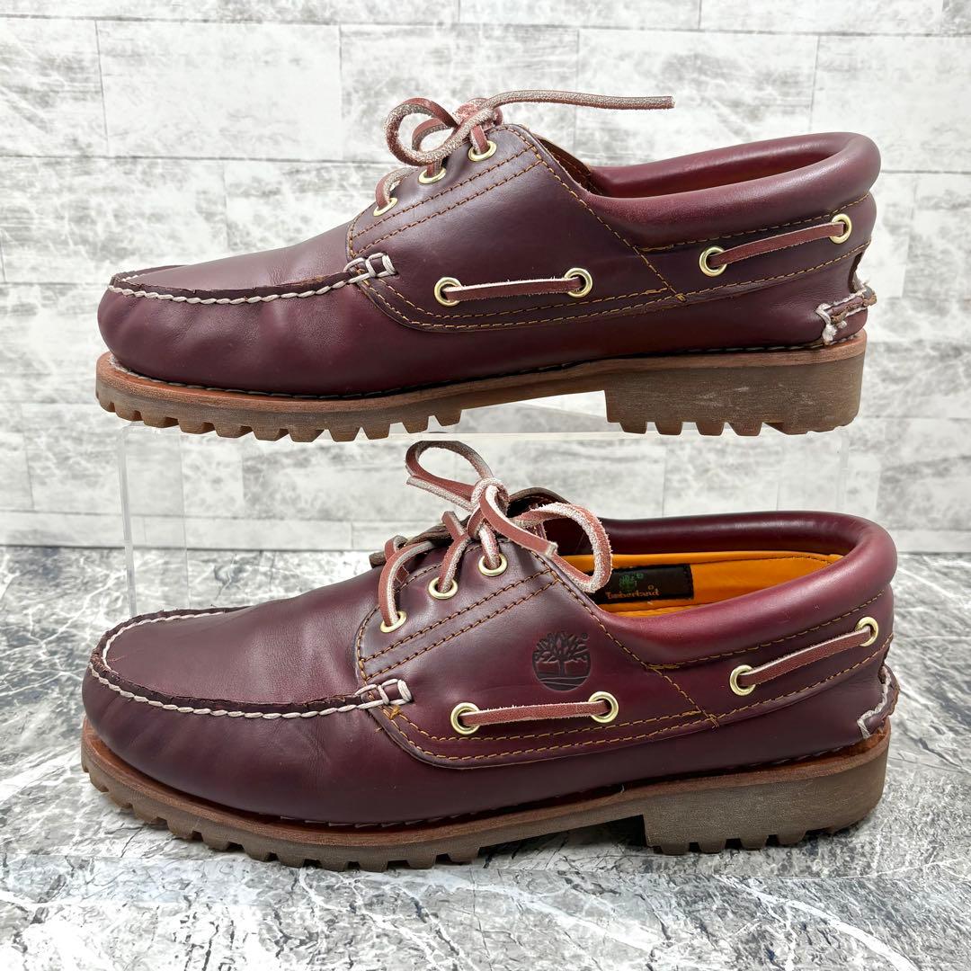 ティンバーランド スリーアイ クラシック ラグ 27cm US9 ヴァーガンディ