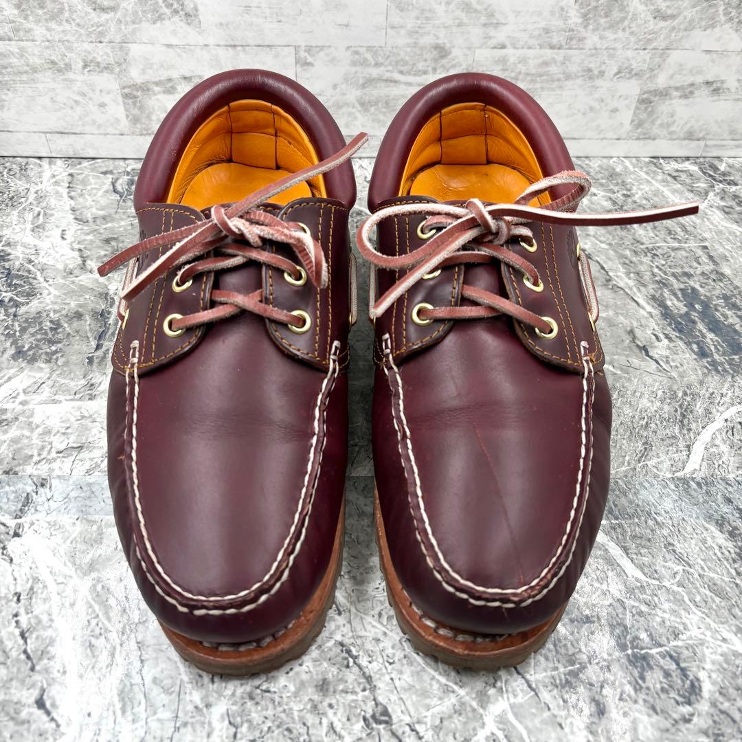 ティンバーランド スリーアイ クラシック ラグ 27cm US9 ヴァーガンディ