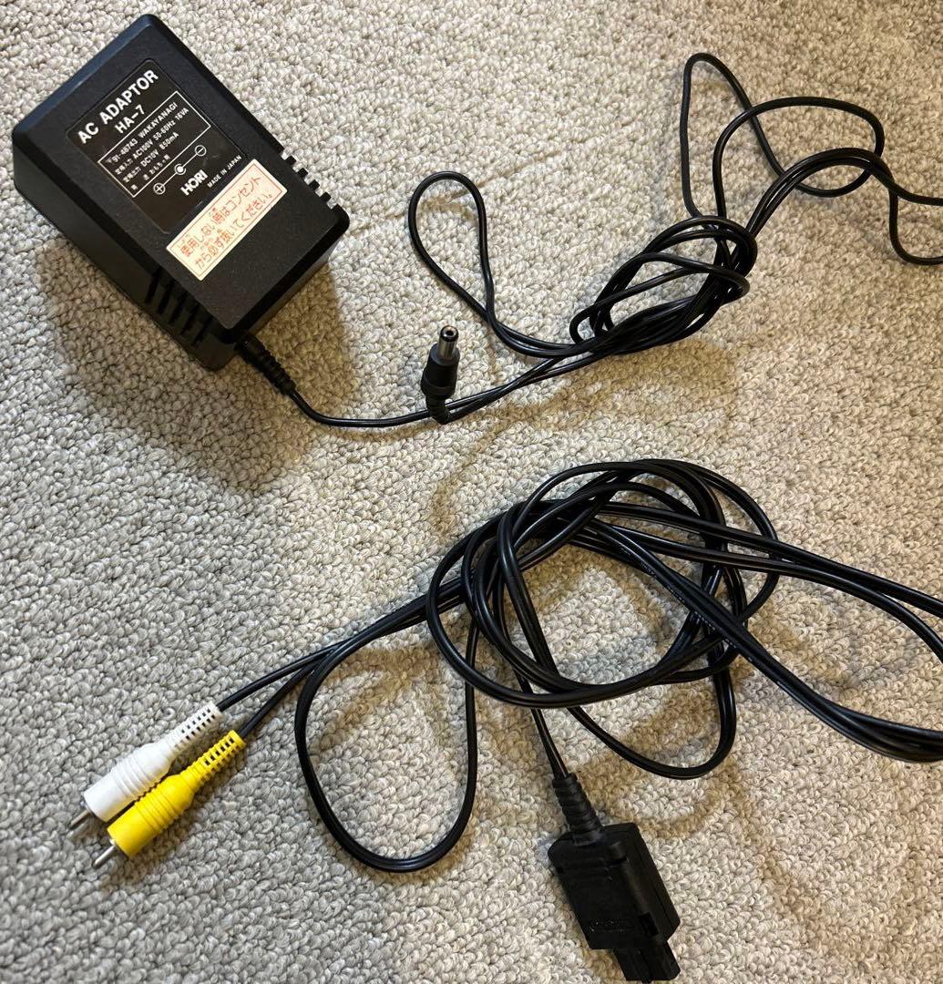 スーパーファミコン本体、コントローラー2台、スーパーマリオコレクション、コード