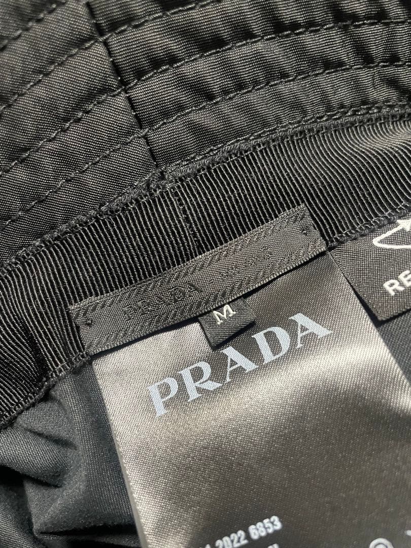 PRADA プラダ　バケットハット　バケハ　Mサイズ