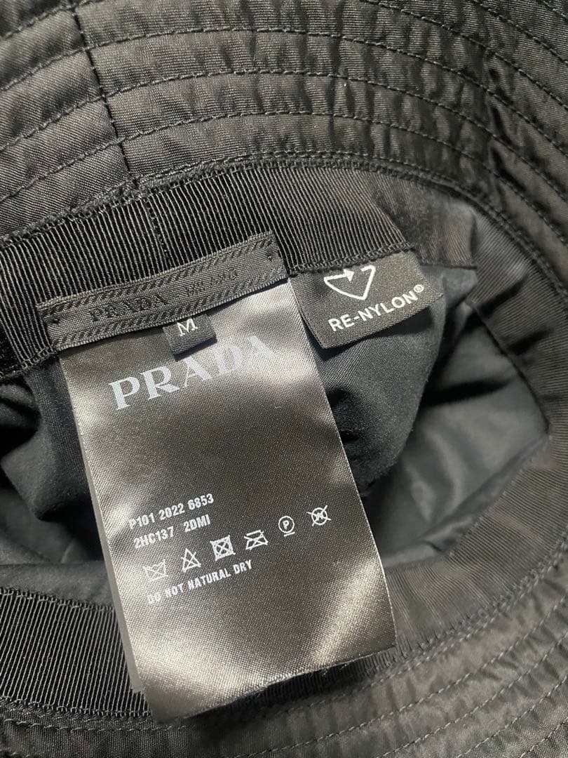 PRADA プラダ　バケットハット　バケハ　Mサイズ