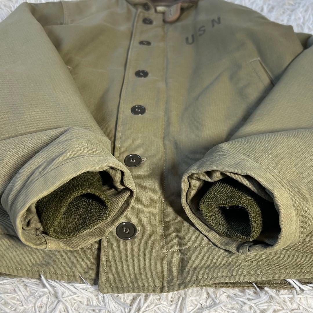 バズリクソンズ N-1 デッキジャケット S M13795 USN NAVY