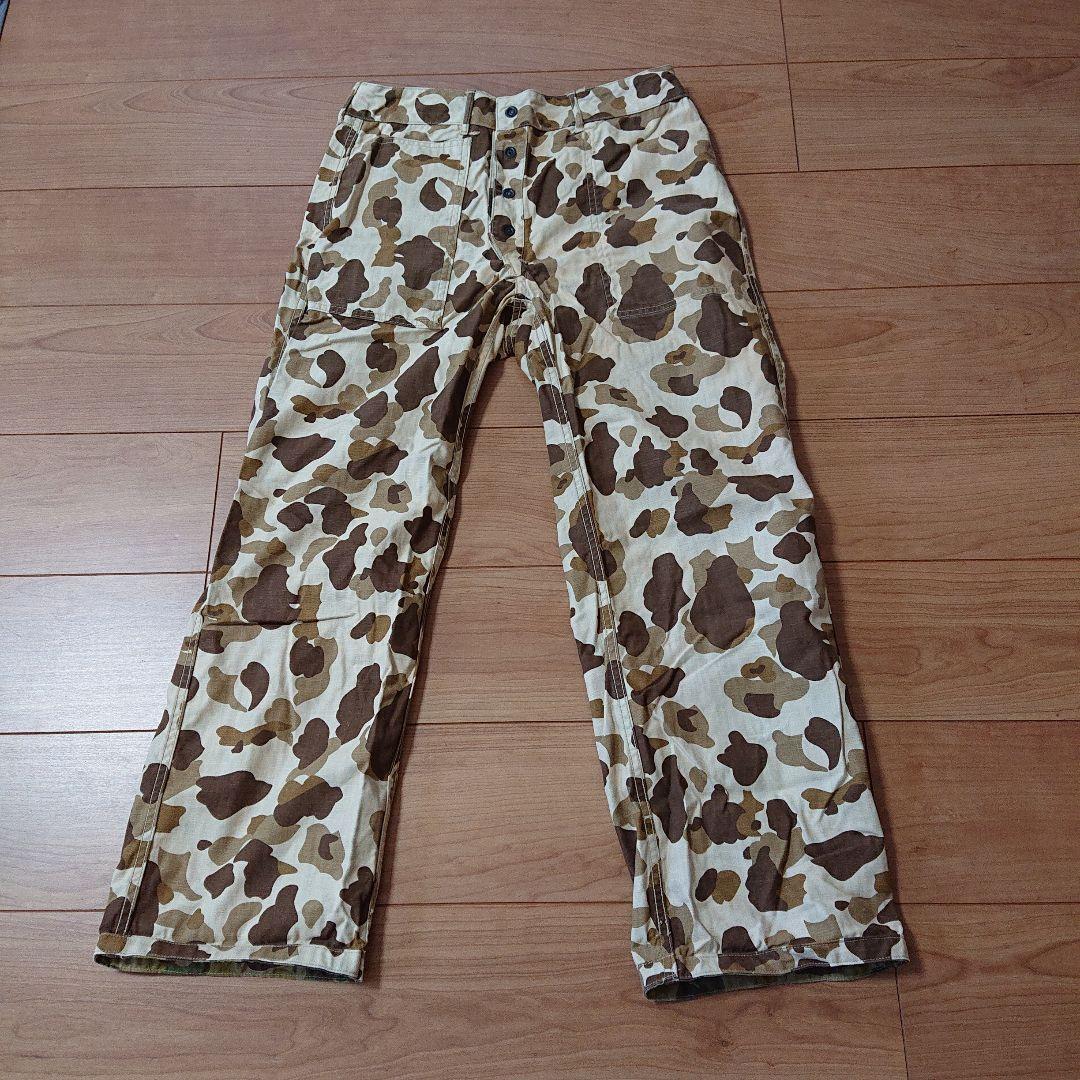 ウェアハウス カモフラージュパンツ リバーシブル