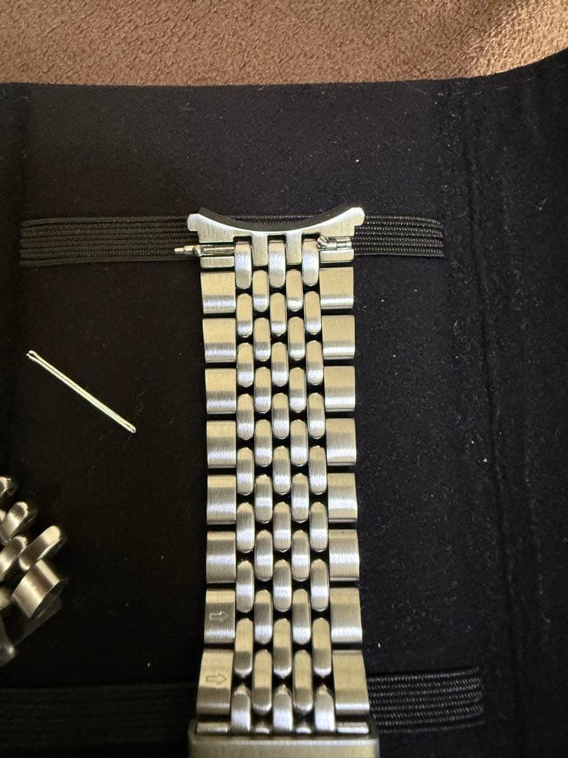 バルチック 替えベルト ステンレススチールビーズオブライスブレスレット