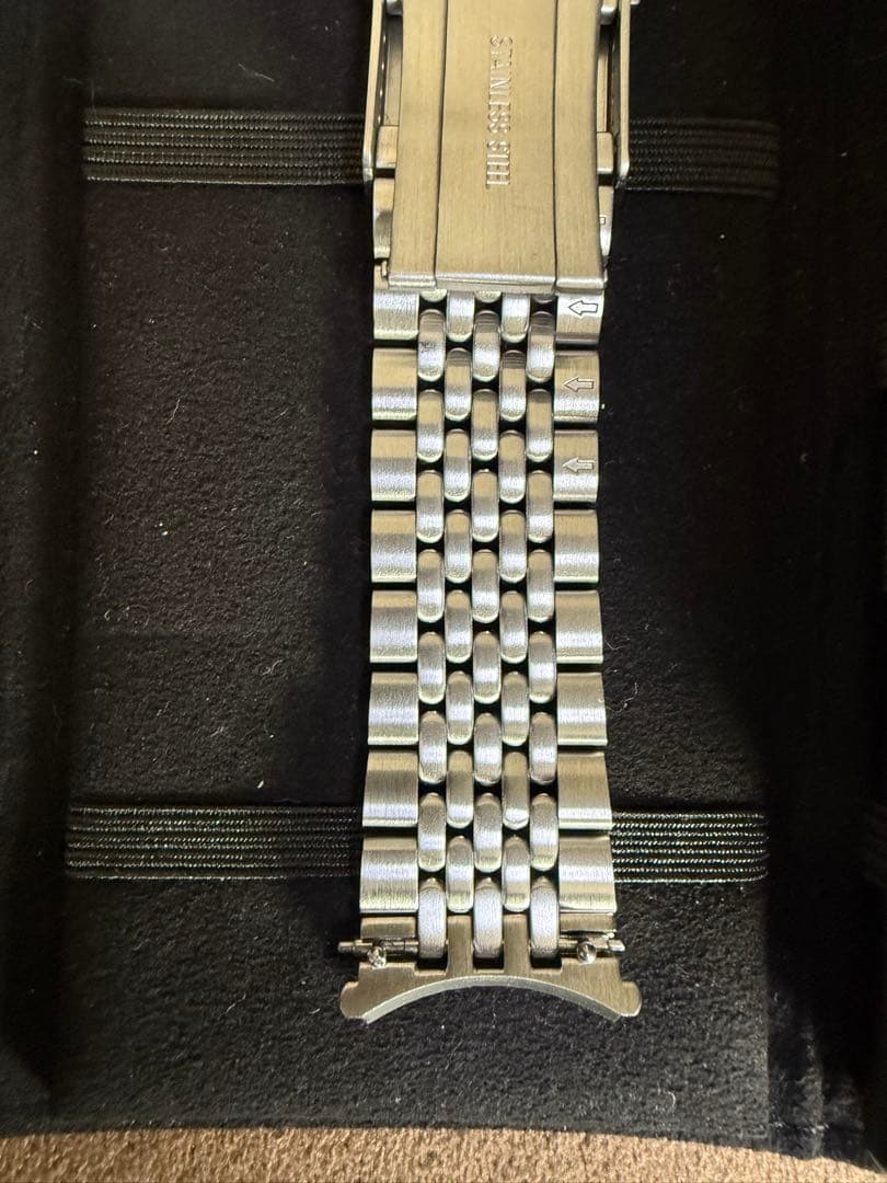 バルチック 替えベルト ステンレススチールビーズオブライスブレスレット