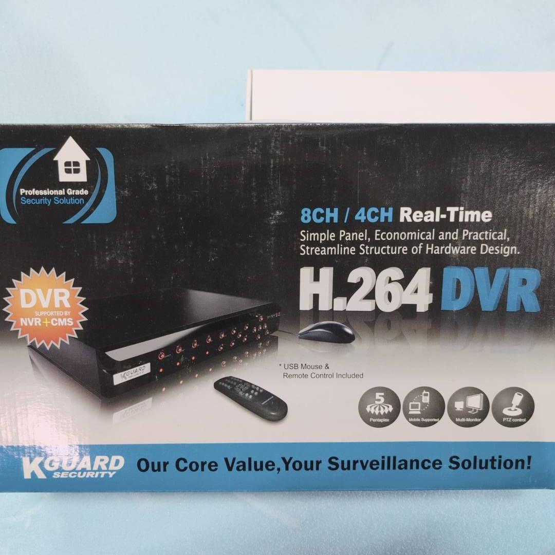 【K-GUARD】防犯カメラ録画装置セット 未使用ですが長期保管品★東京/大田区