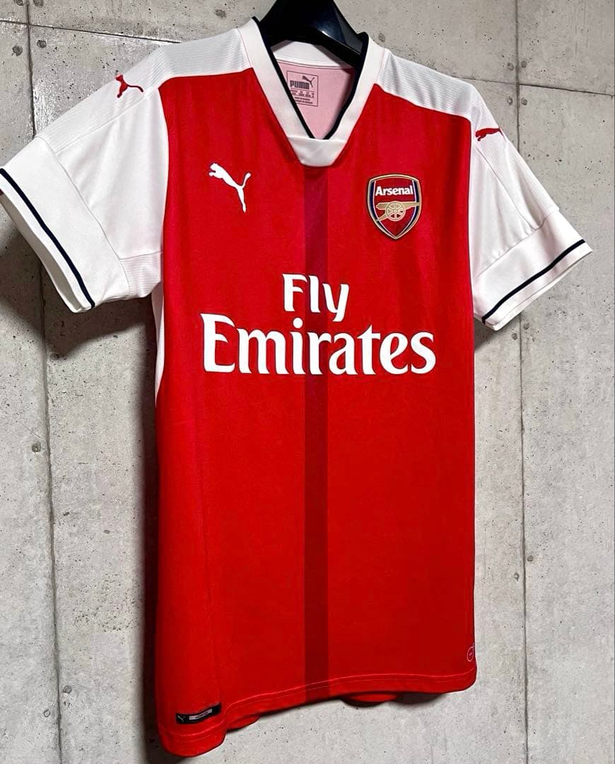 【美品！】16/17 アーセナルFC ホームユニフォーム【Mサイズ】