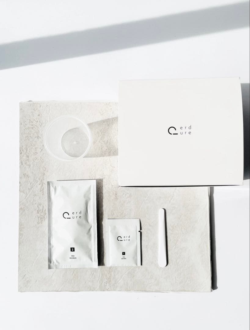 新品未使用　エルデュール　erdure 炭酸ジェルパック&炭酸ムースパックセット