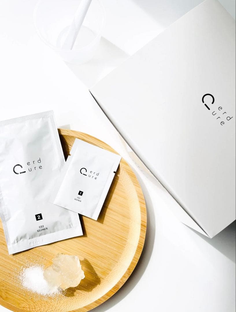 新品未使用　エルデュール　erdure 炭酸ジェルパック&炭酸ムースパックセット