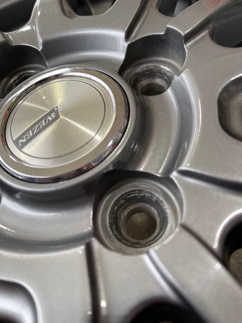 社外アルミホイール WEZEN 13×4.0J 100 4H 42 4本