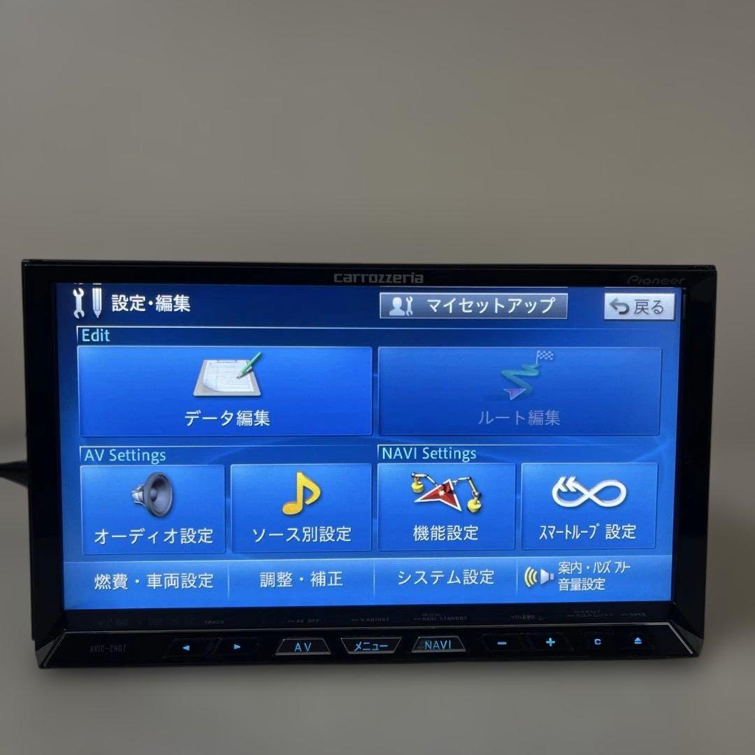 パイオニアカーナビゲーションシステム AVIC-ZH07