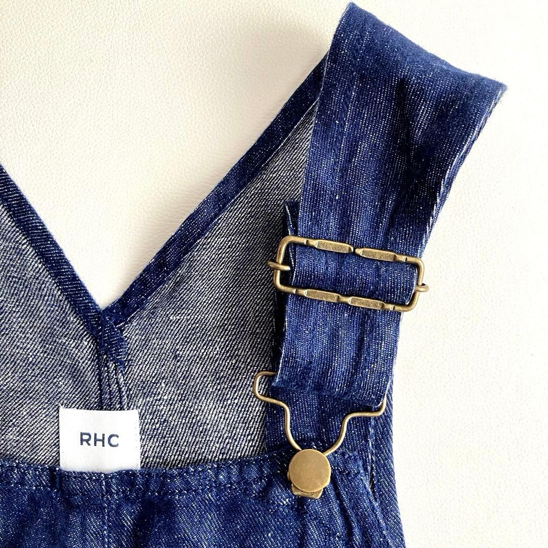 美品✨RHC ロンハーマン リネン サロペット インディゴ　オーバーオール　XS