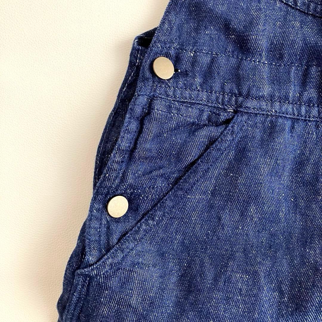 美品✨RHC ロンハーマン リネン サロペット インディゴ　オーバーオール　XS