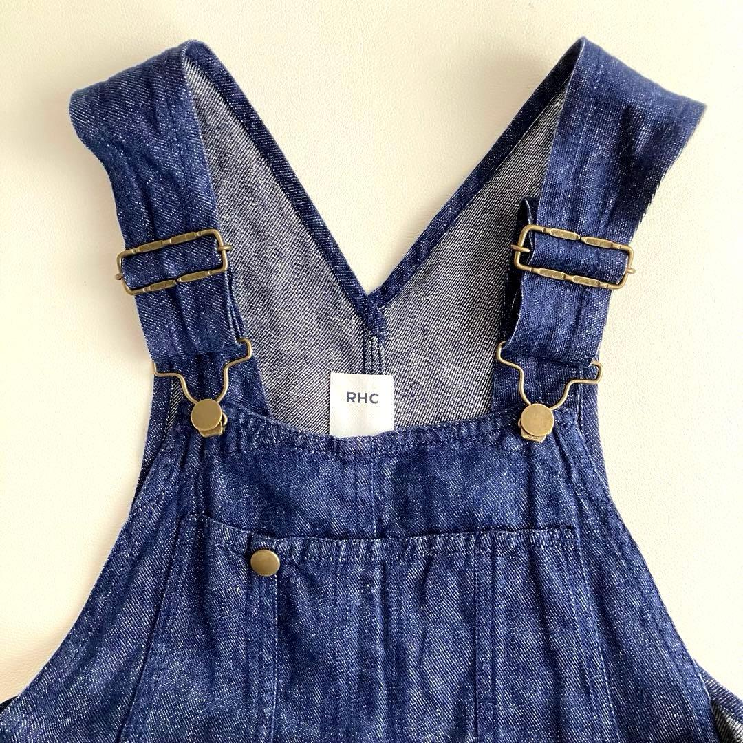 美品✨RHC ロンハーマン リネン サロペット インディゴ　オーバーオール　XS