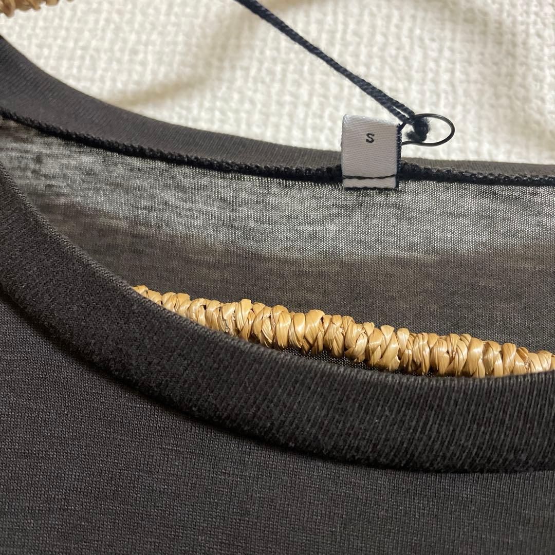 m*i様 【新品】BASERANGE バンブーロングスリーブプルオーバー ブラウ