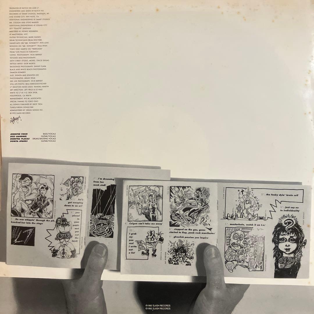 L7 Bricks Are Heavy レコード LP