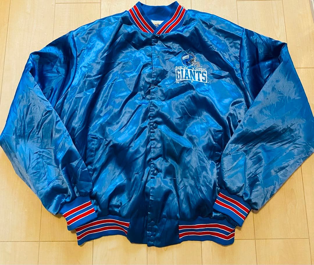 chalkline アメリカ製 NFL NYジャイアンツ スタジャン 90's