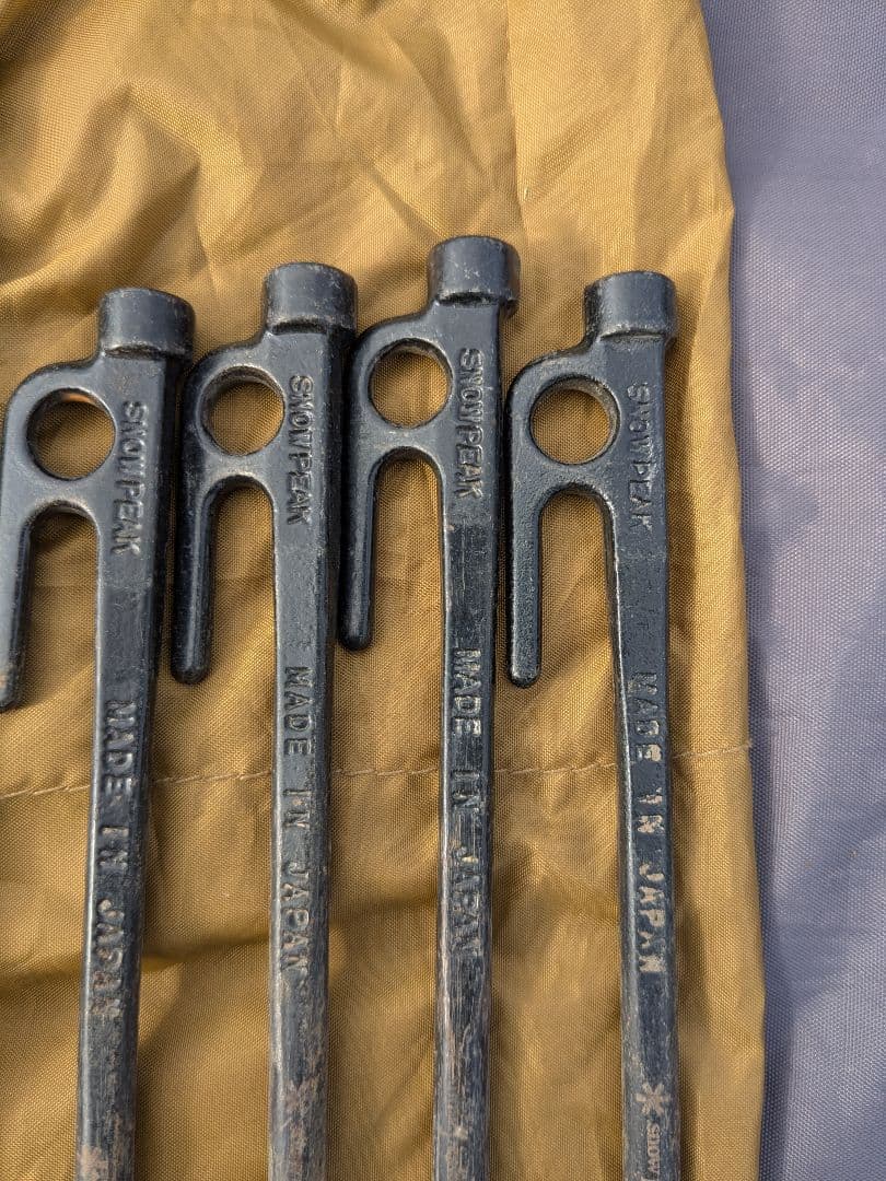 スノーピーク　ヴォールト　SDE-080　おまけキャノピーポール、鍛造ペグ付き